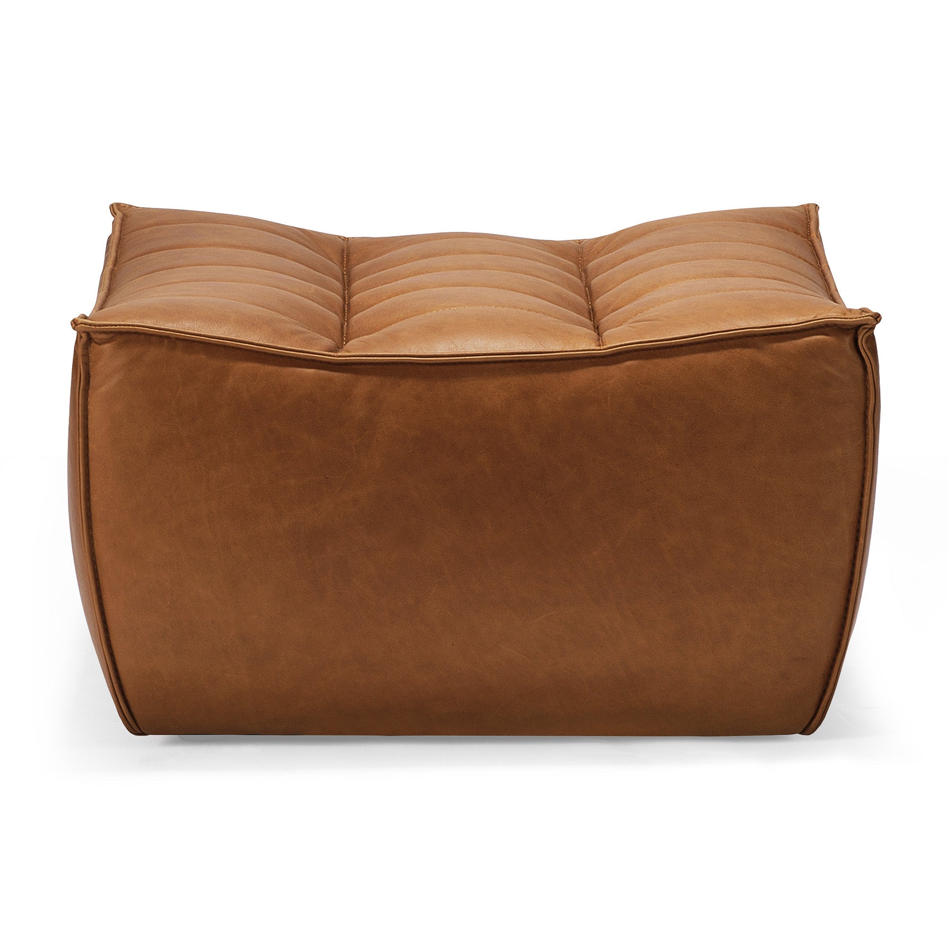 Modern Modular Leather Ottoman