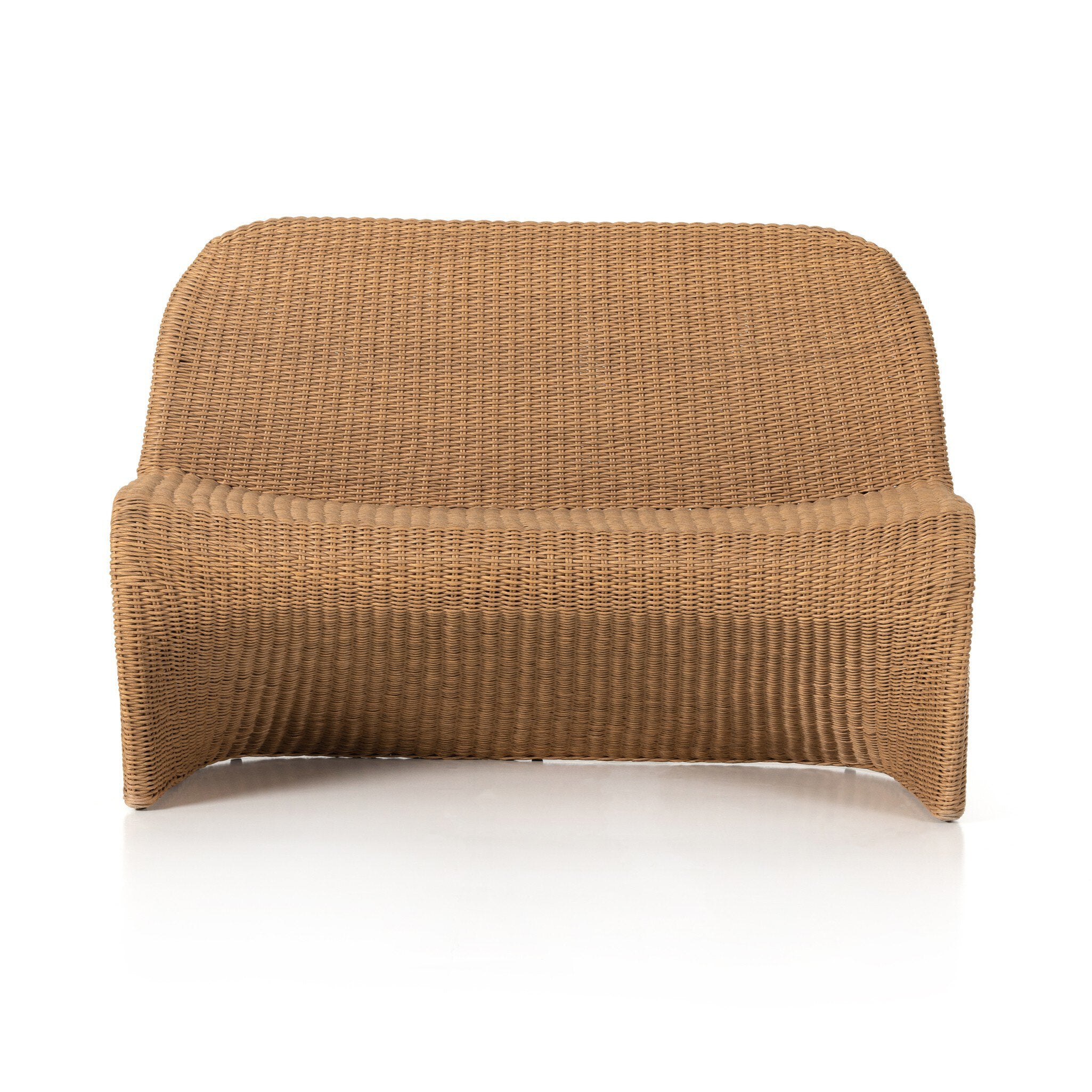 Brooks Outdoor Dining Bench - natural