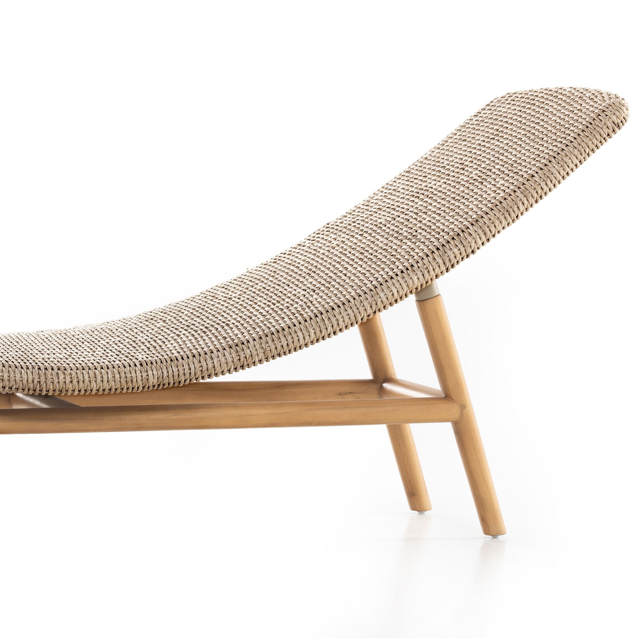 Brooks Outdoor Chaise - vintage white