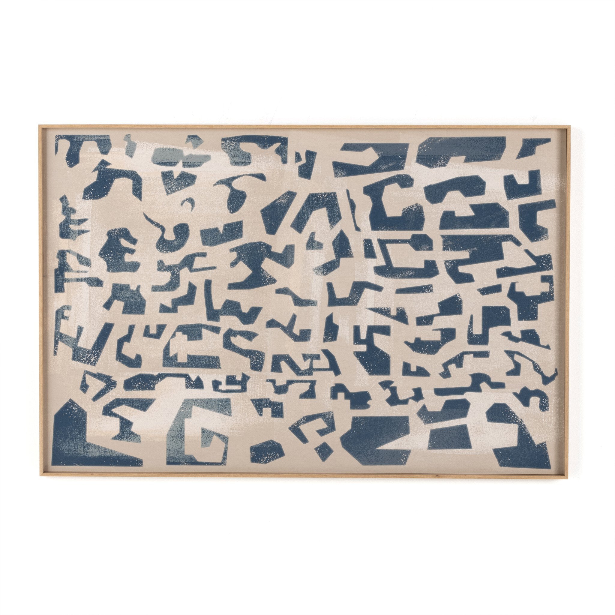 Block I by Coup d'Esprit Wall Art - 60" x 40"