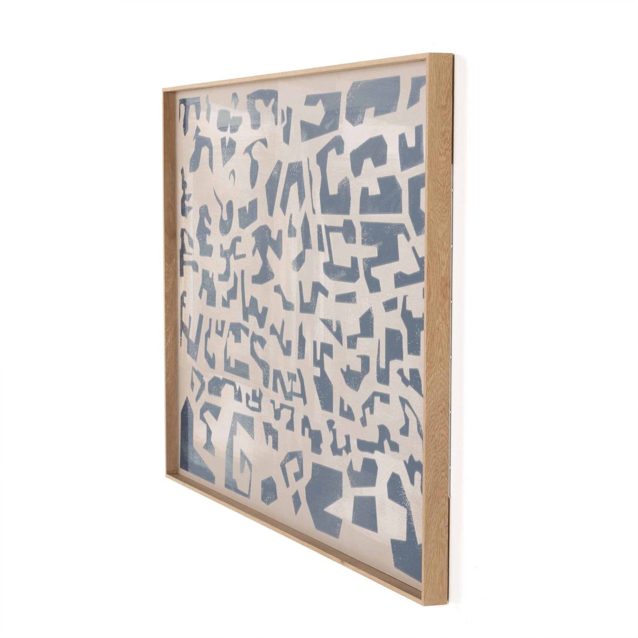 Block I by Coup d'Esprit Wall Art - 36" x 48"