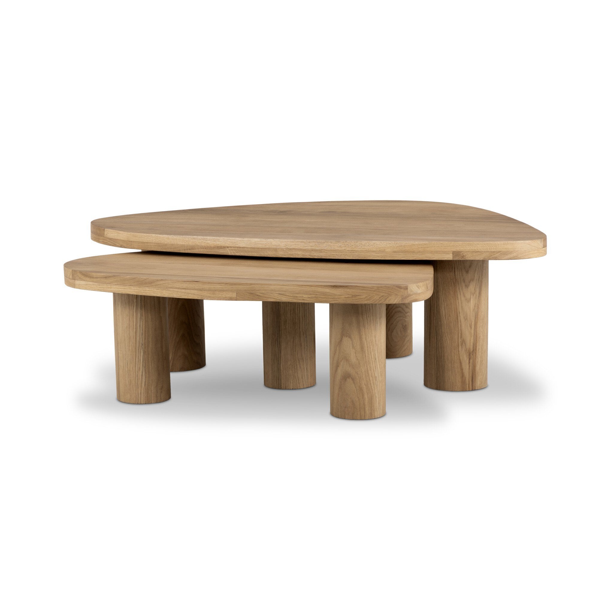 Lloyd Oak Nesting Coffee Tables