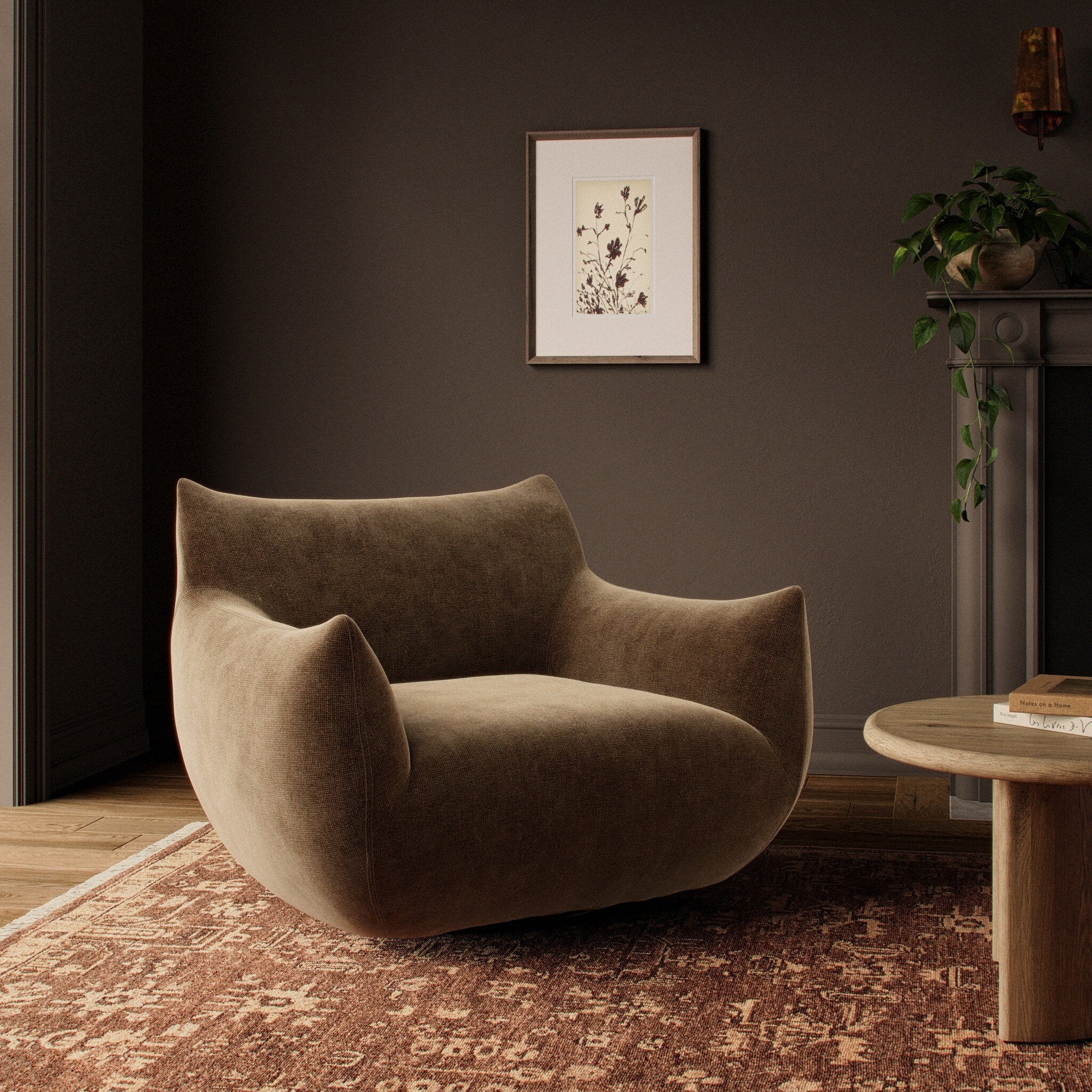 Bow Swivel Chair