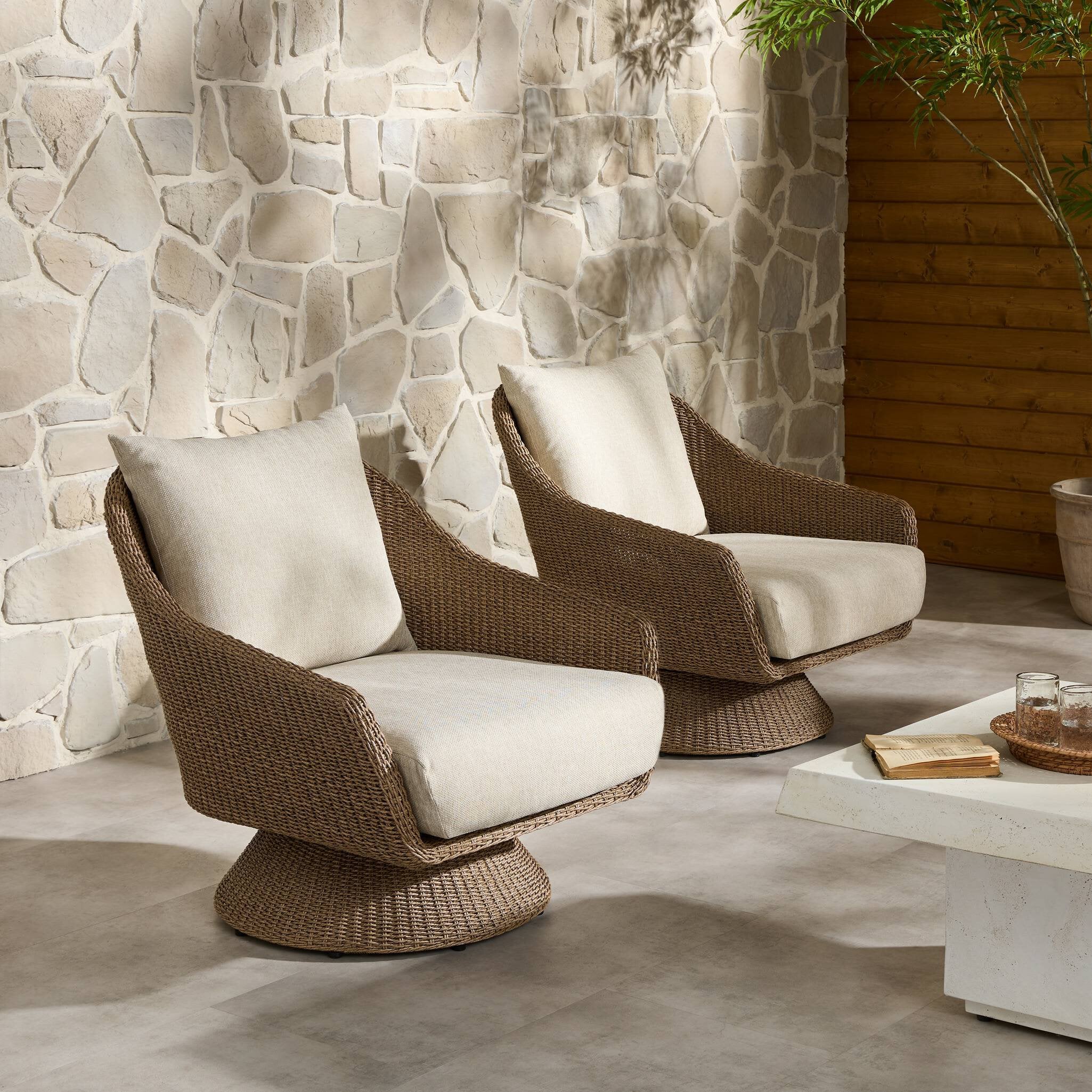 Berwick Outdoor Lounge Chair - Beige