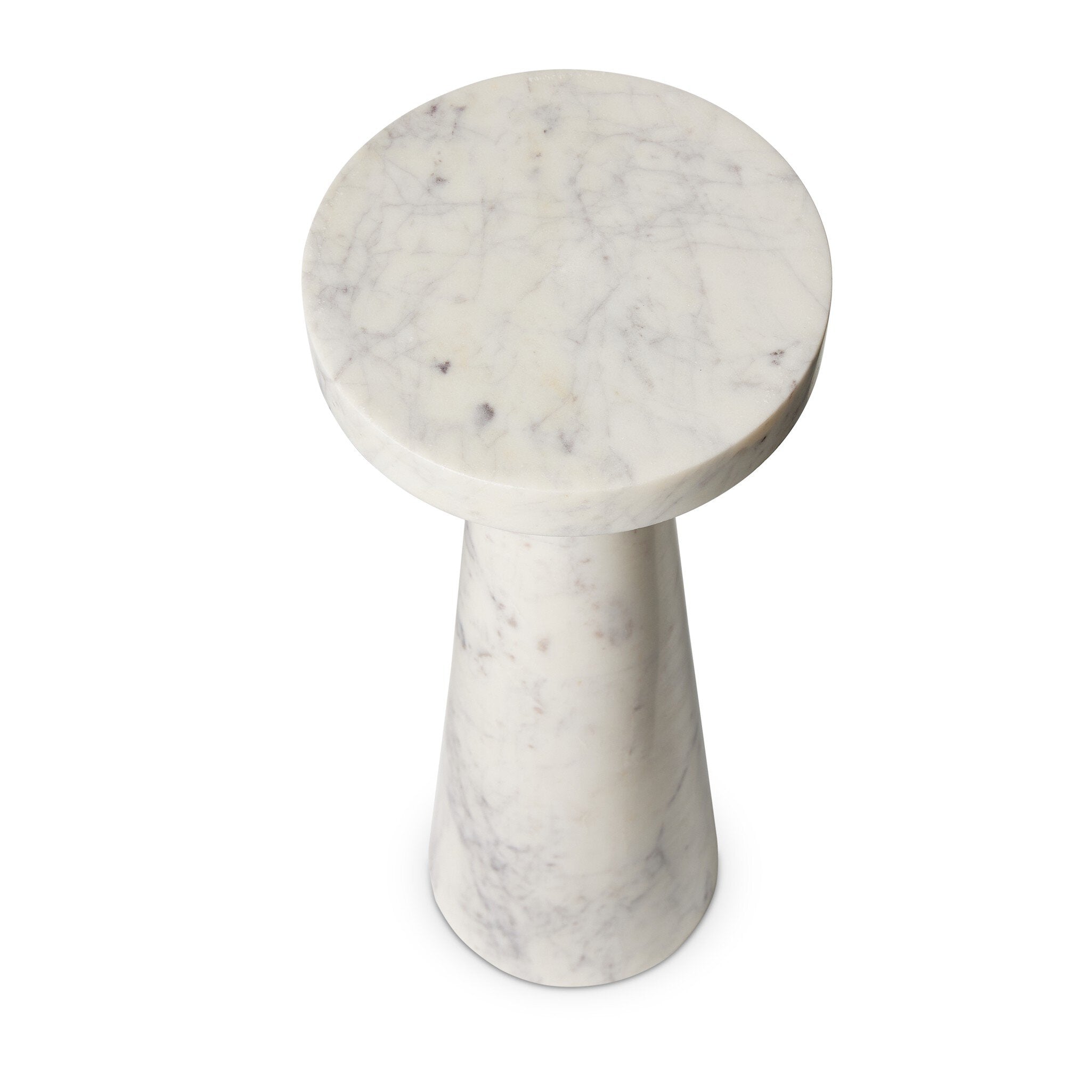 Blanchard Marble Nesting End Table - tall