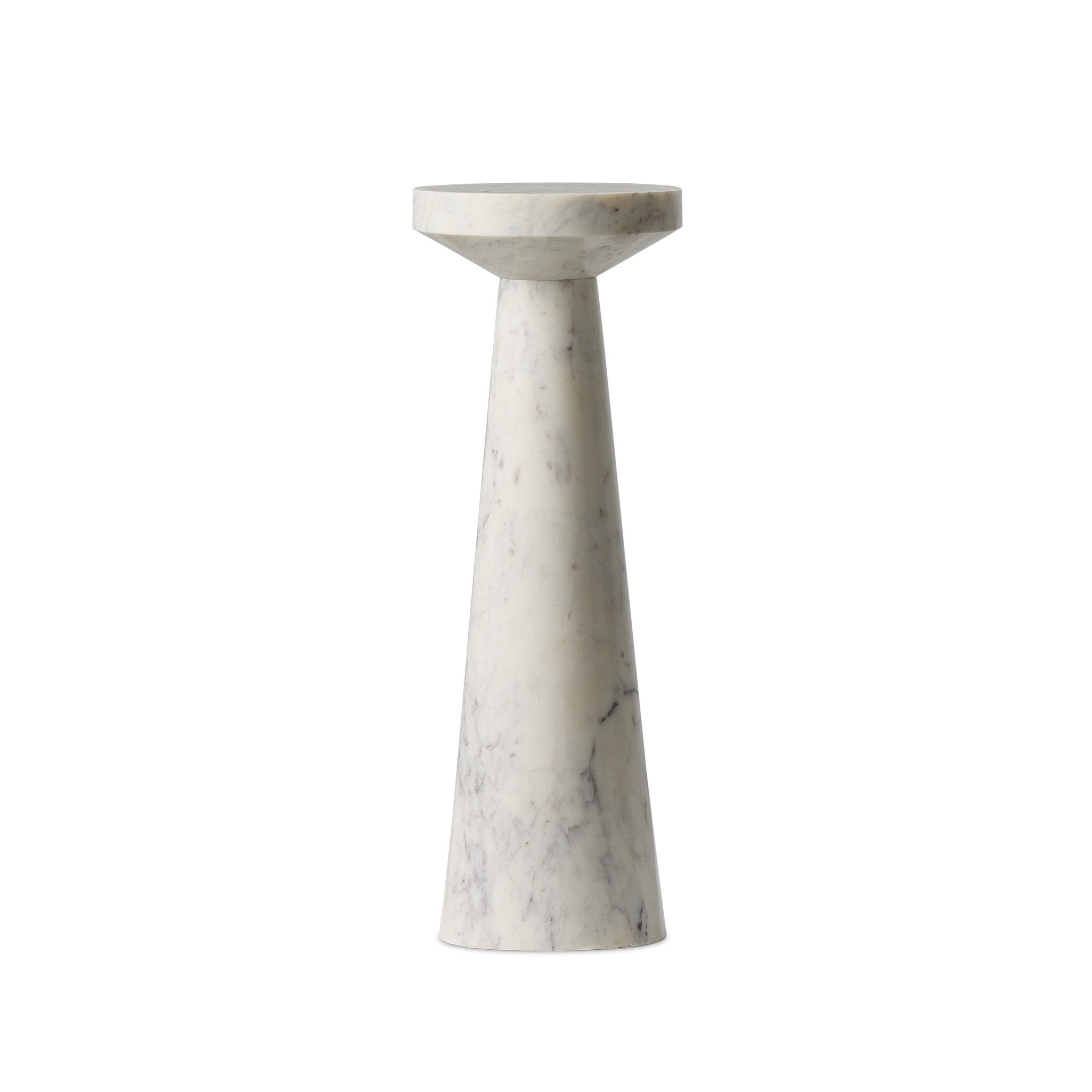 Blanchard Marble Nesting End Table - tall