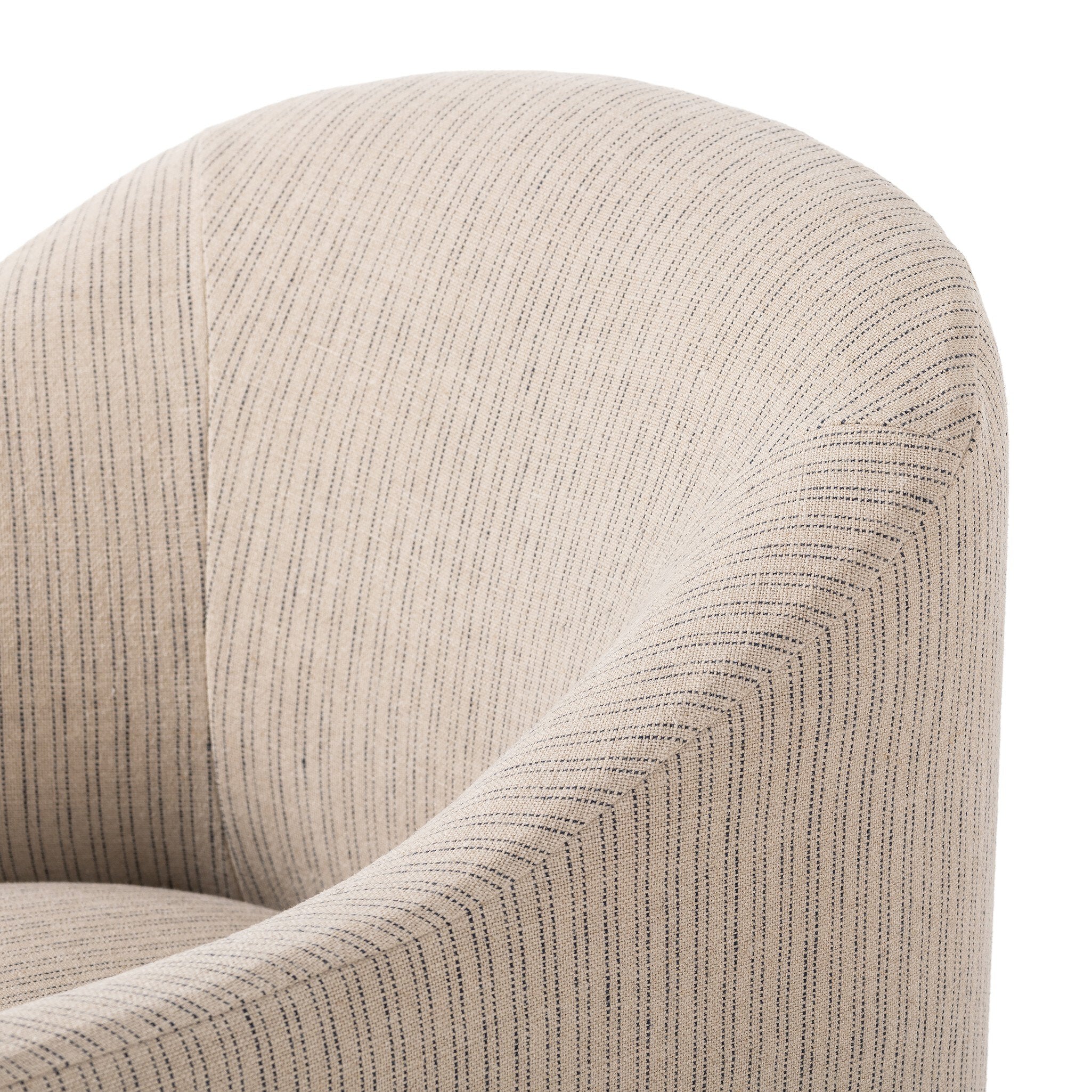 Ashland Dining Chair on casters - Laine Navy