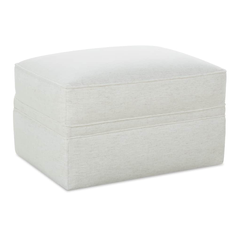 Kimball Ottoman - Nomad Snow