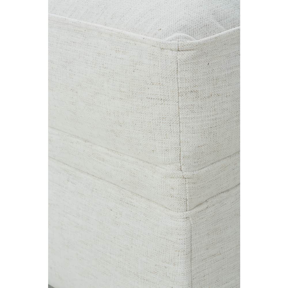 Kimball Ottoman - Nomad Snow