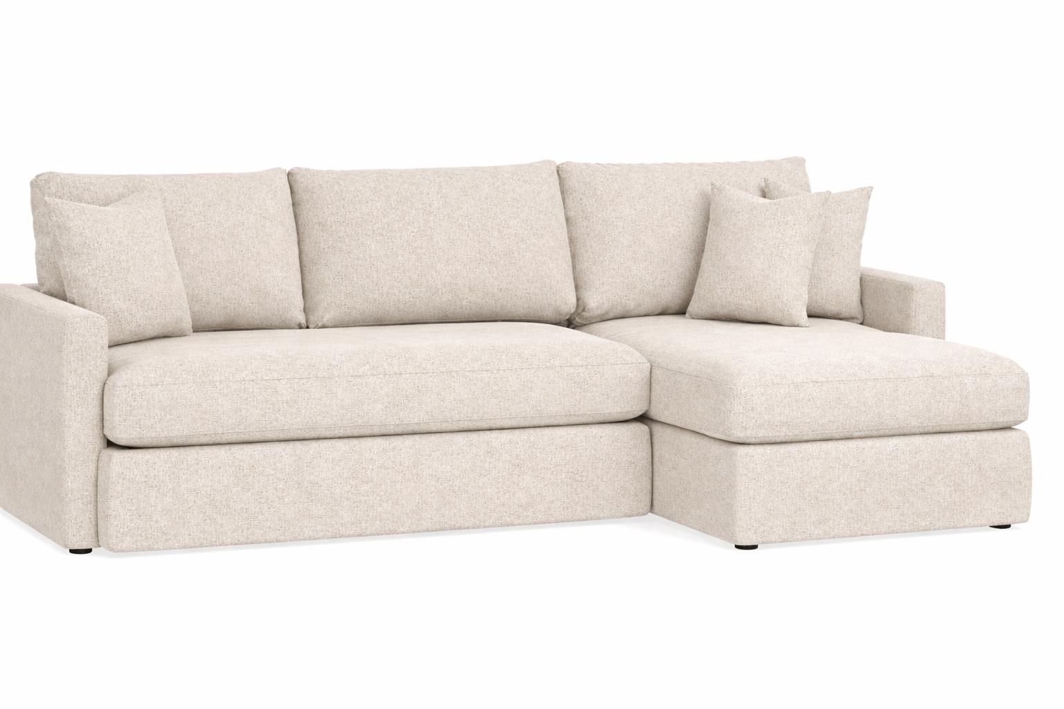 Asher Chaise Bench Sectional