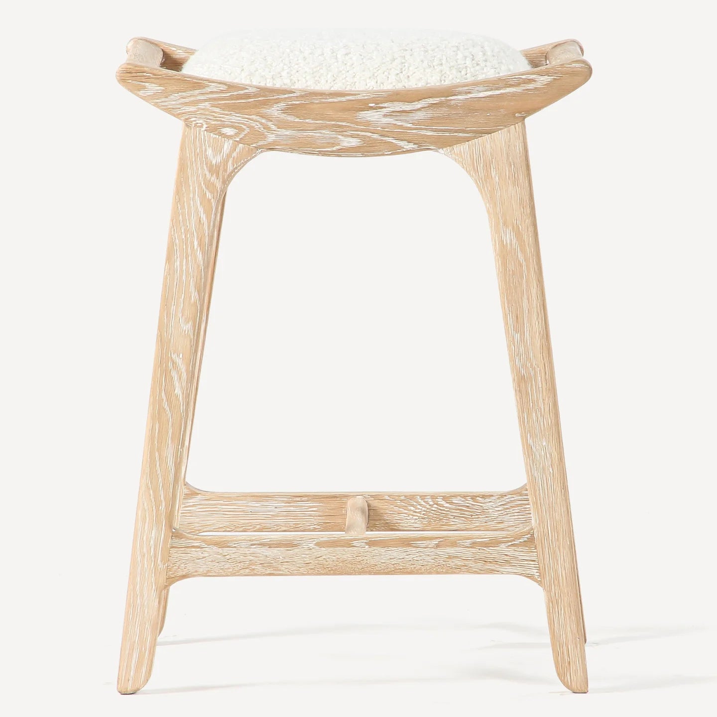 Cerused Oak Counter Stool - 24"