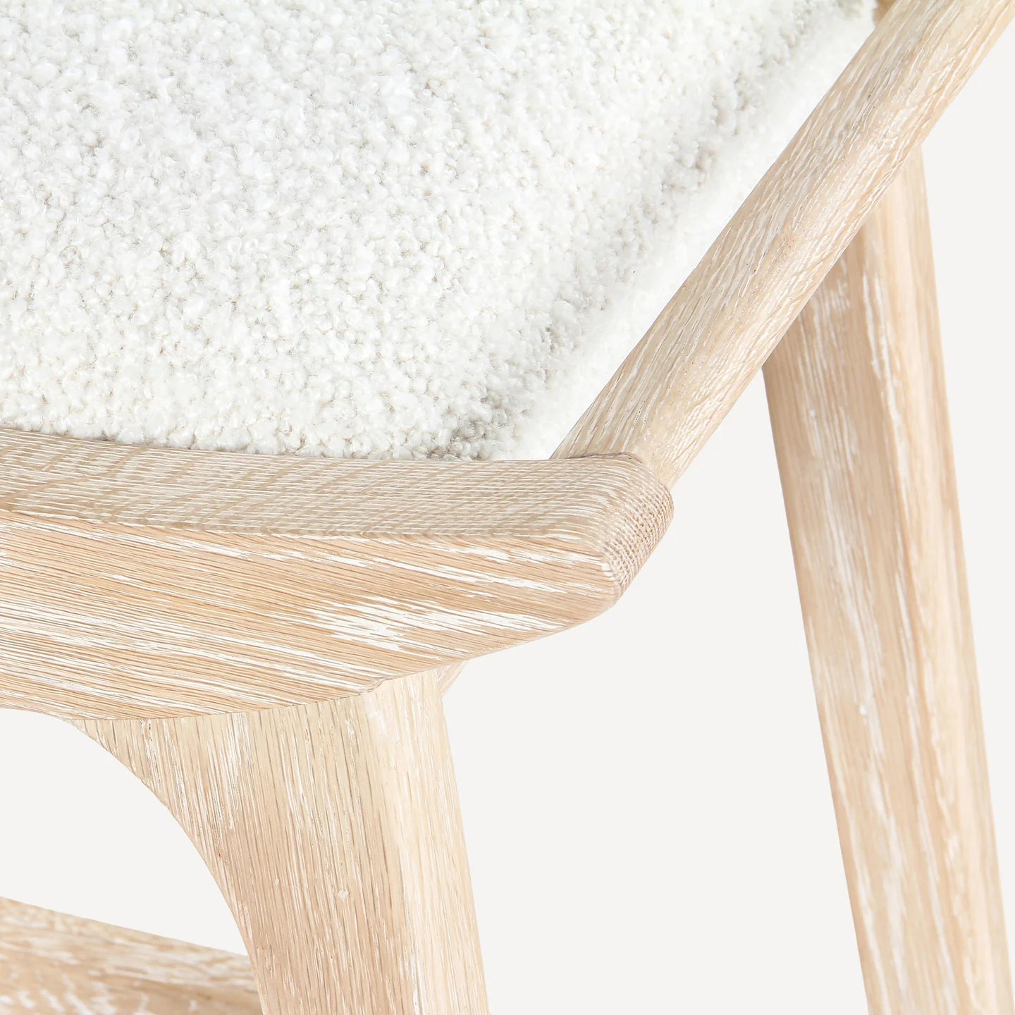 Cerused Oak Counter Stool - 24"