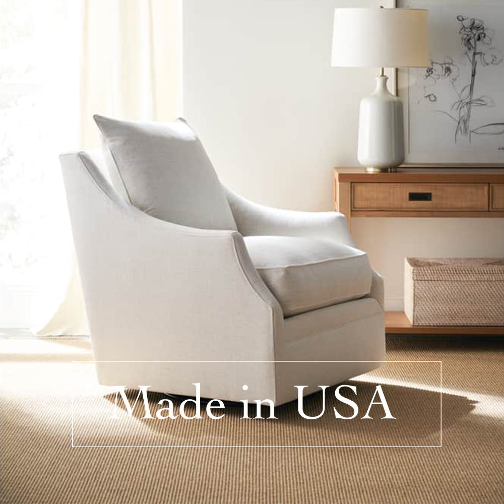 Kimball Swivel Chair - Nomad Snow