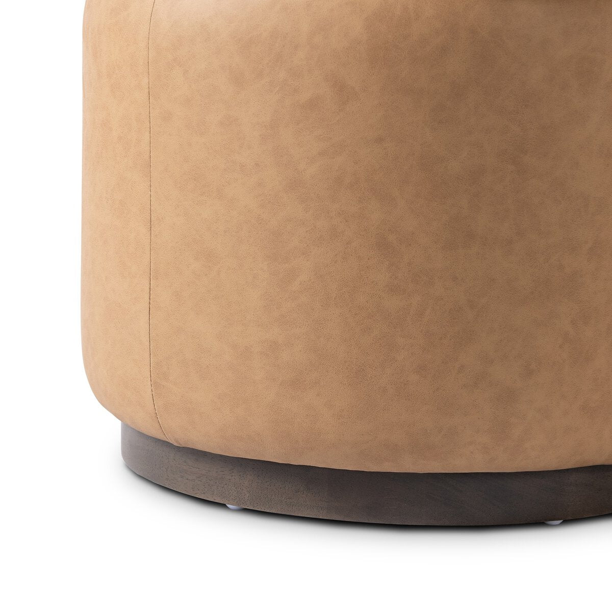 Scarborough Small Ottoman | Camel