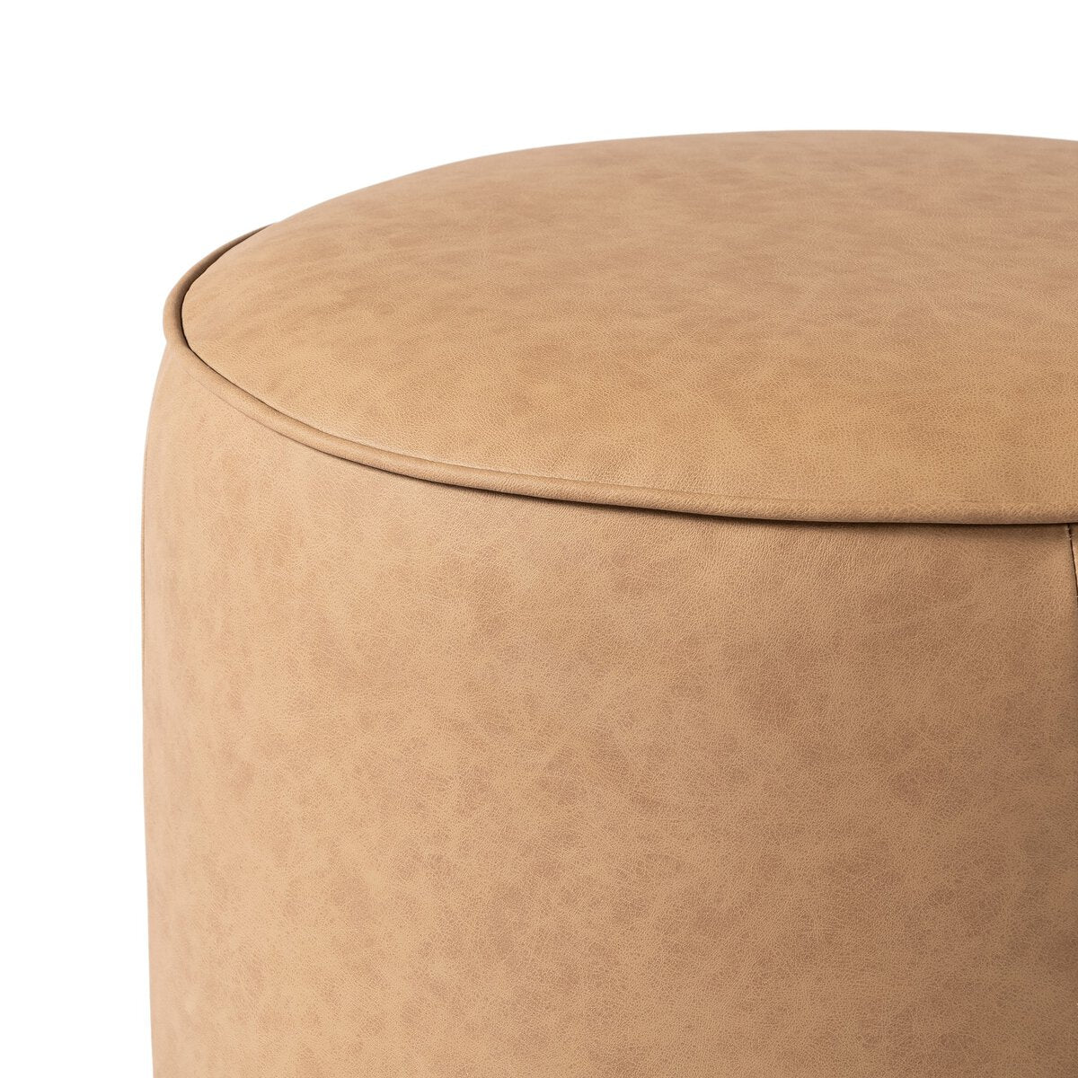 Scarborough Small Ottoman | Camel