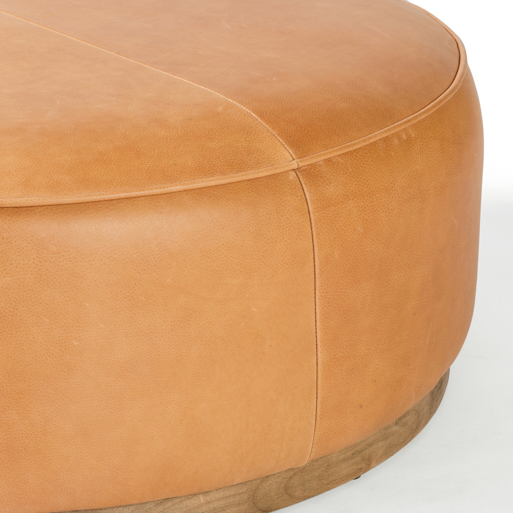 Scarborough Large Ottoman | Butterscotch