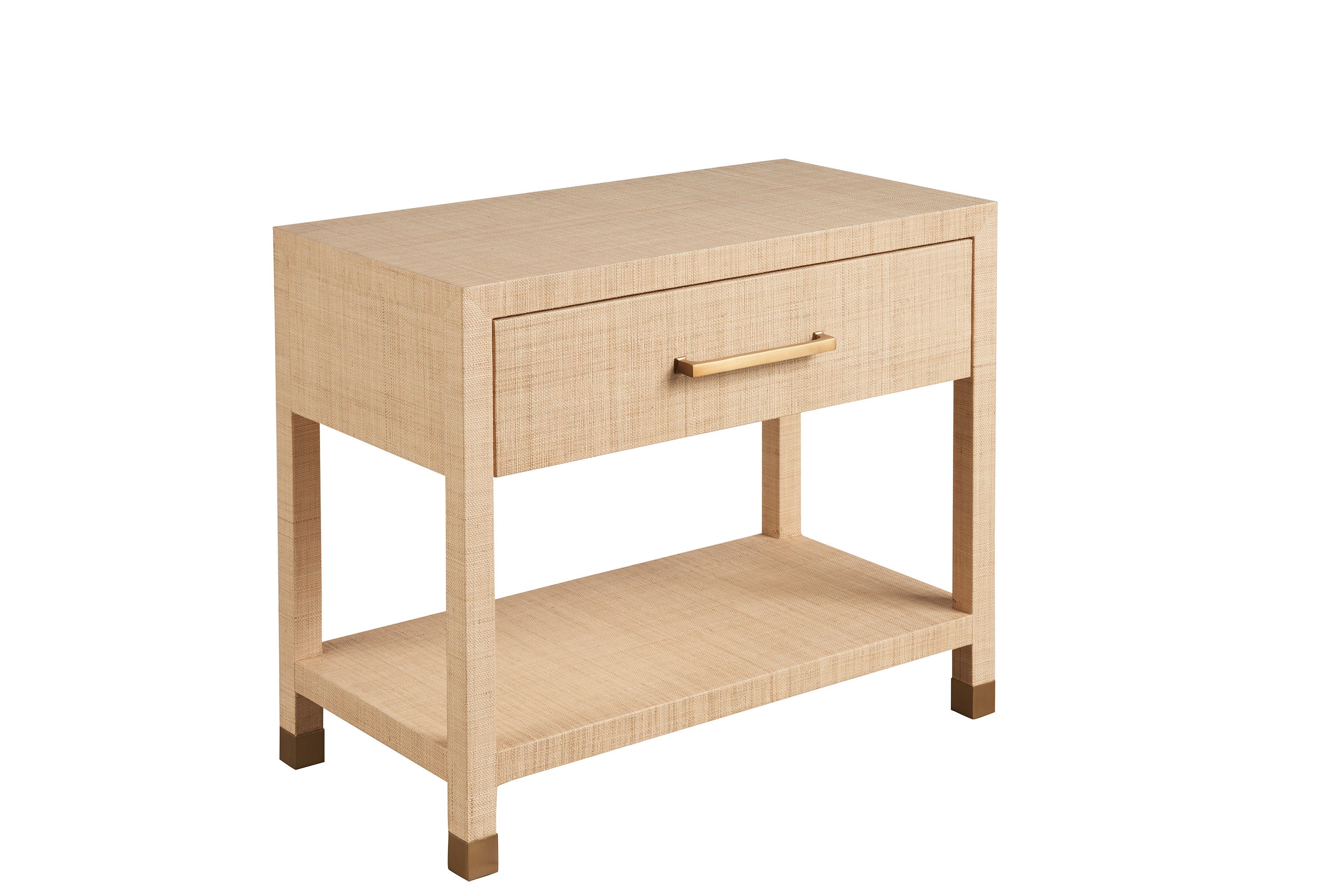 Raffia Nightstand