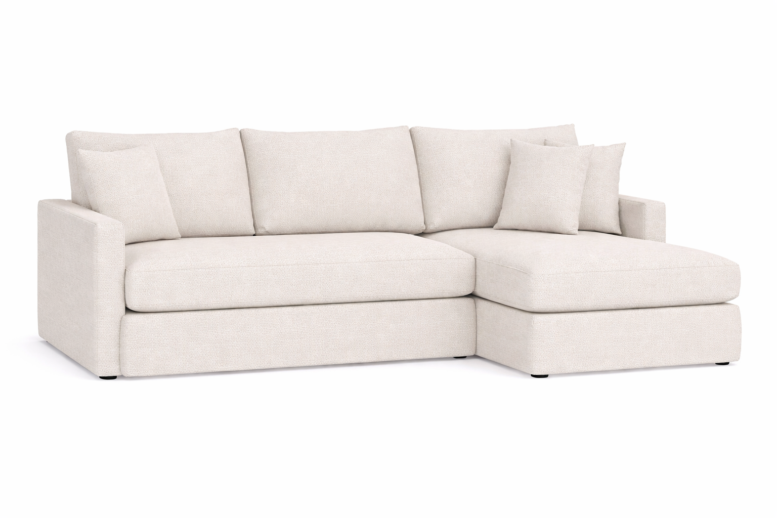 Asher Chaise Bench Sectional