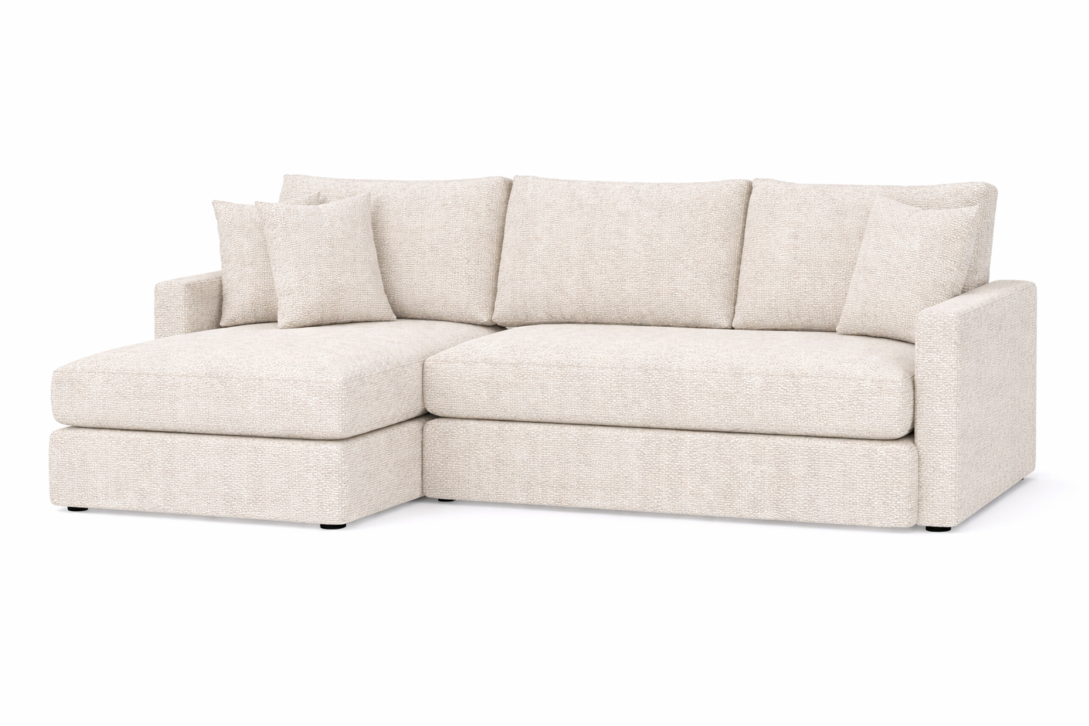 Asher Chaise Bench Sectional
