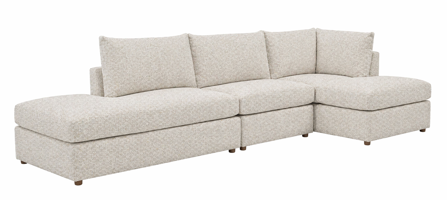 Brady Open Chaise Sectional