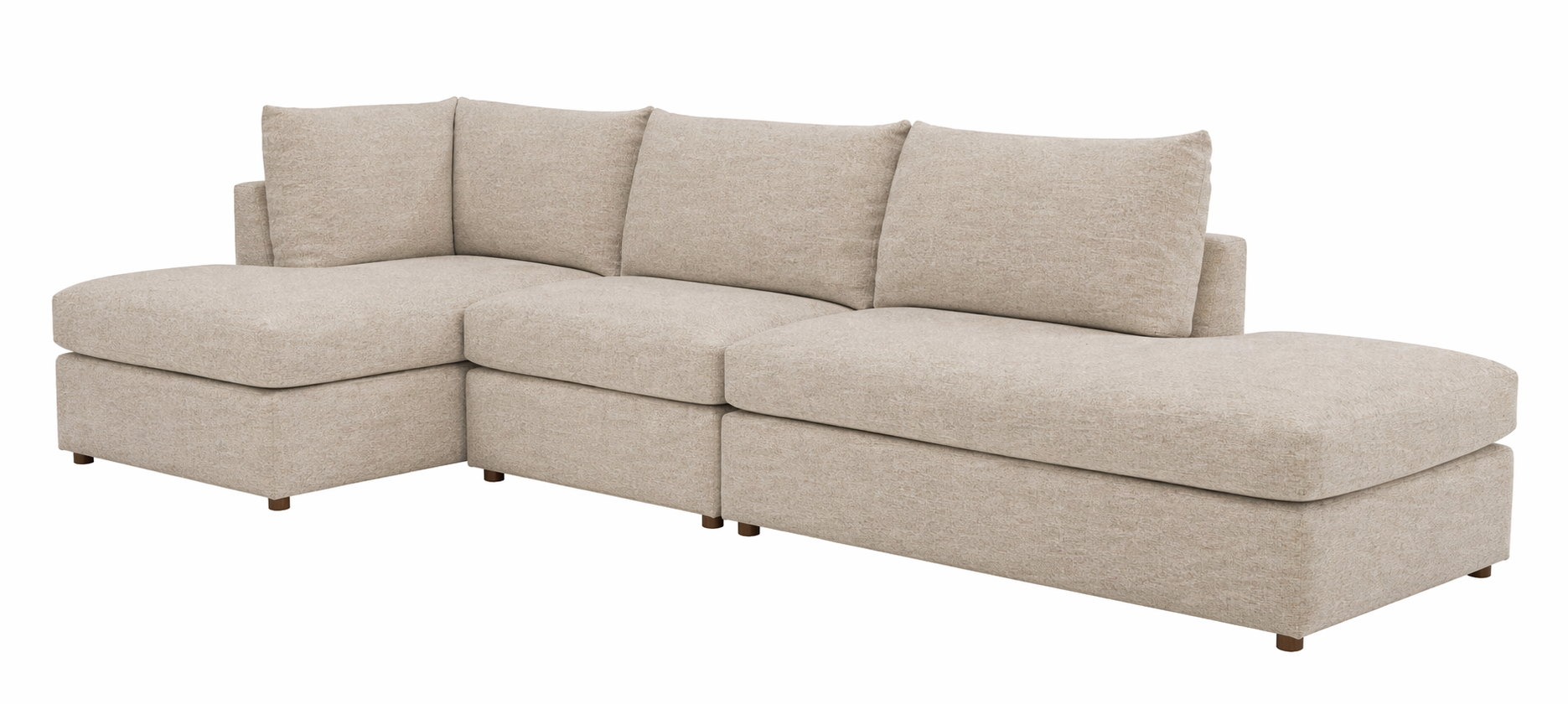 Brady Open Chaise Sectional