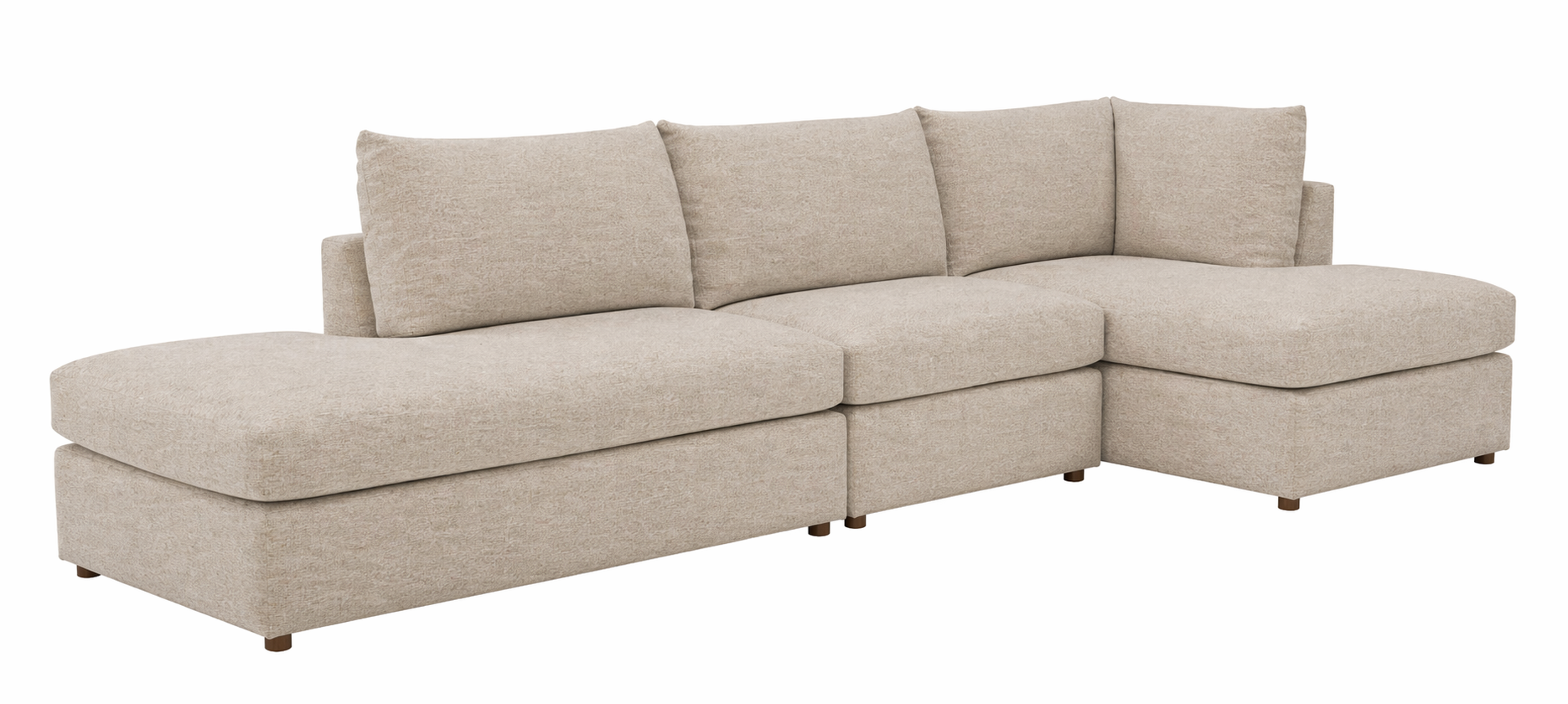Brady Open Chaise Sectional