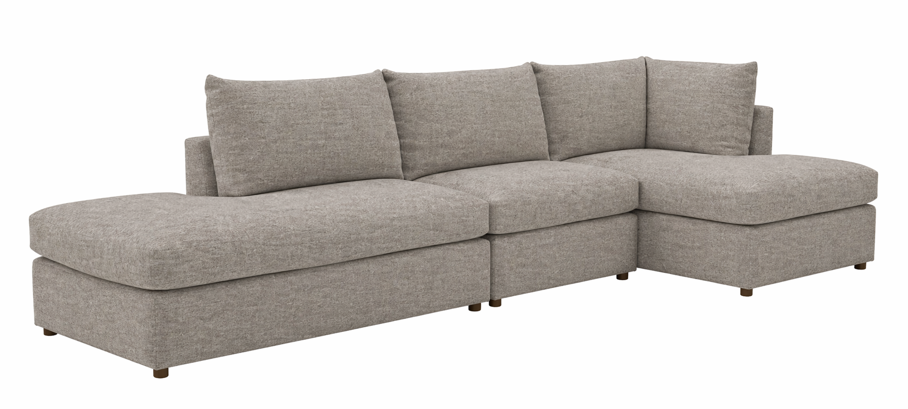 Brady Open Chaise Sectional