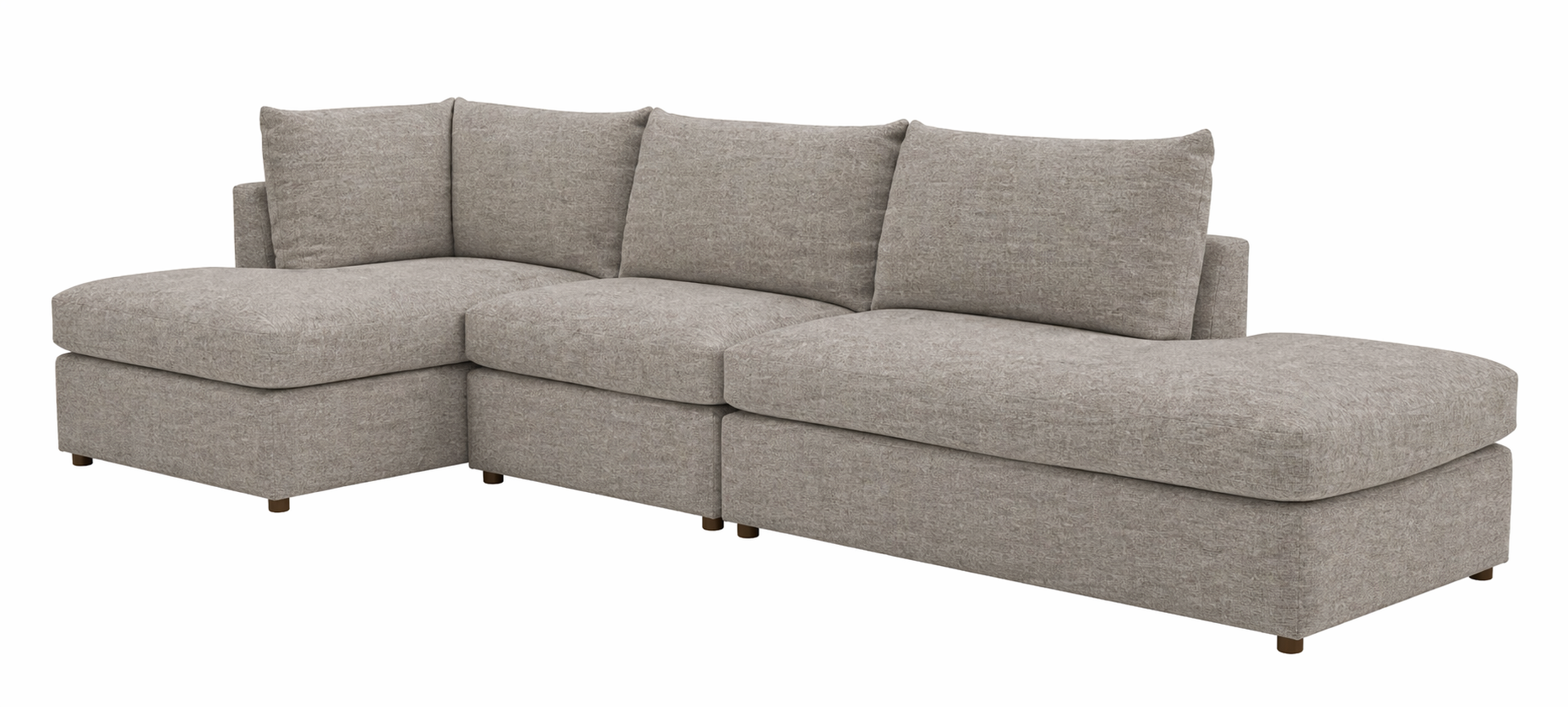 Brady Open Chaise Sectional