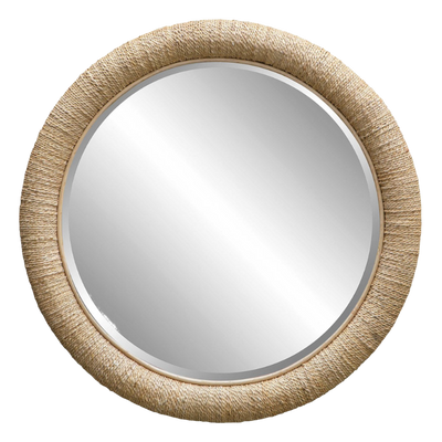 Coastline Round Mirror