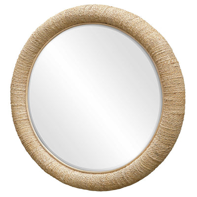 Coastline Round Mirror