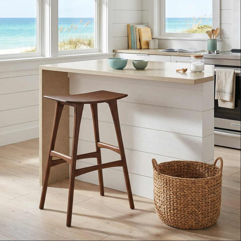 Teak Odin Bar Stool