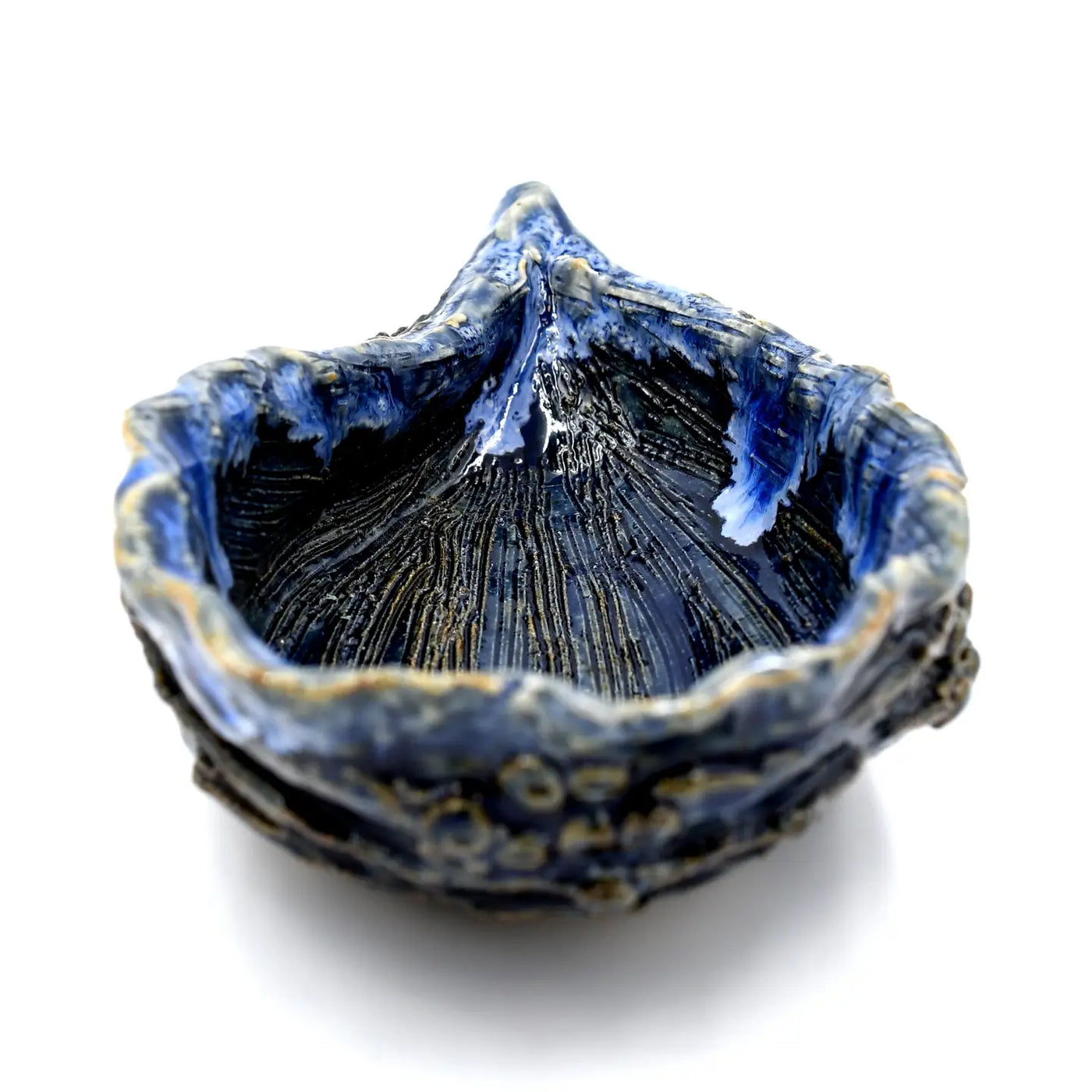 Oyster Dish- Blue