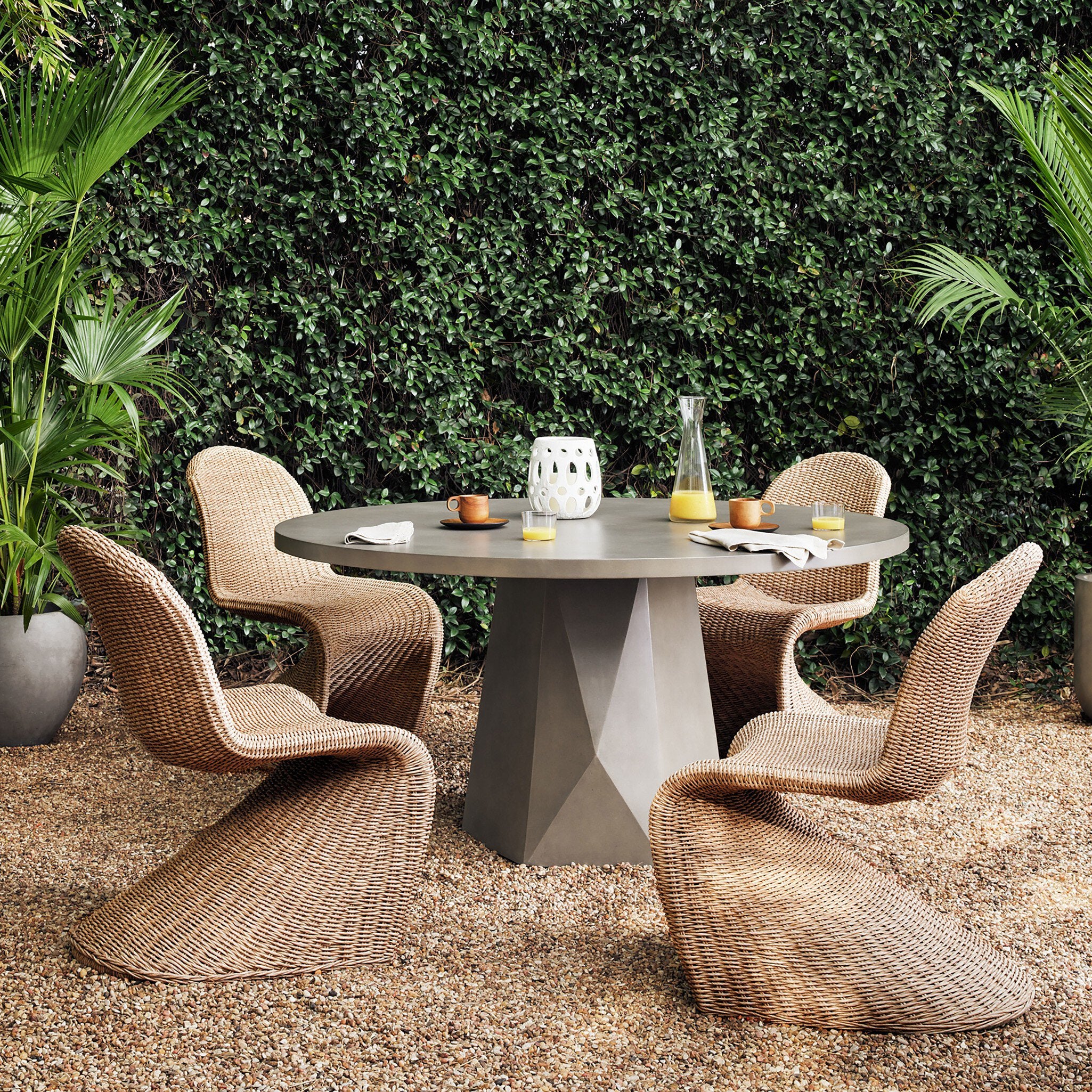 Brooks Outdoor Dining Chair - Natural