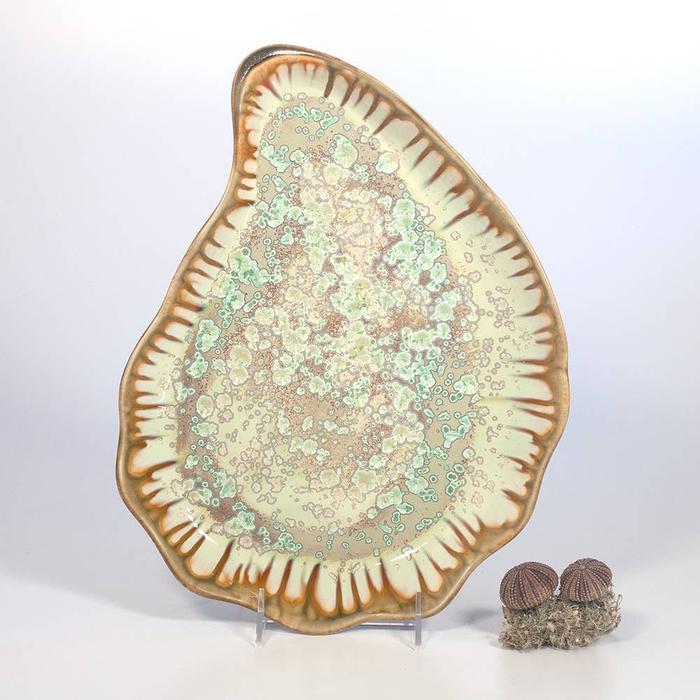 Handmade Ceramic Large Oyster Plate