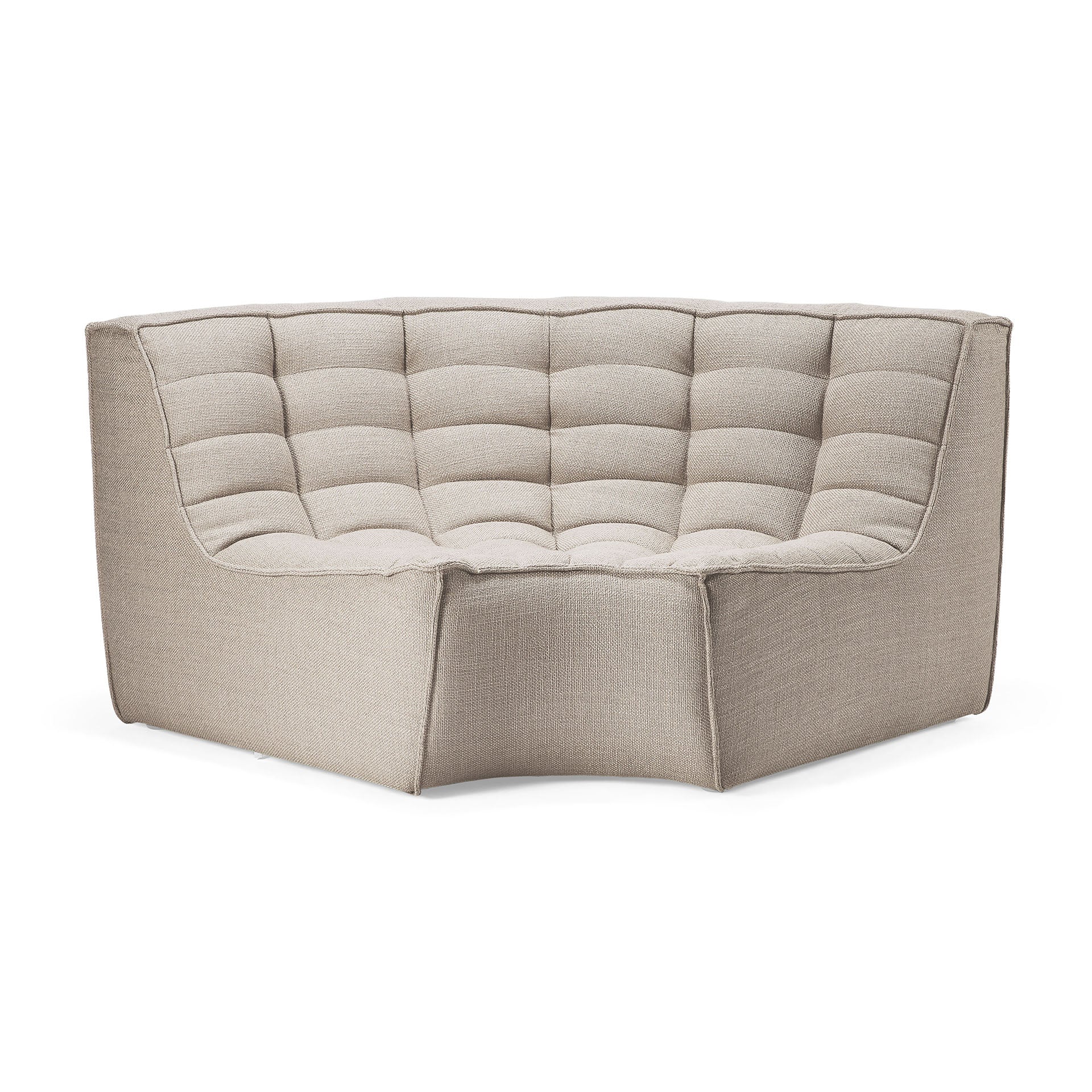 Modern Modular 90° Round Corner Sofa