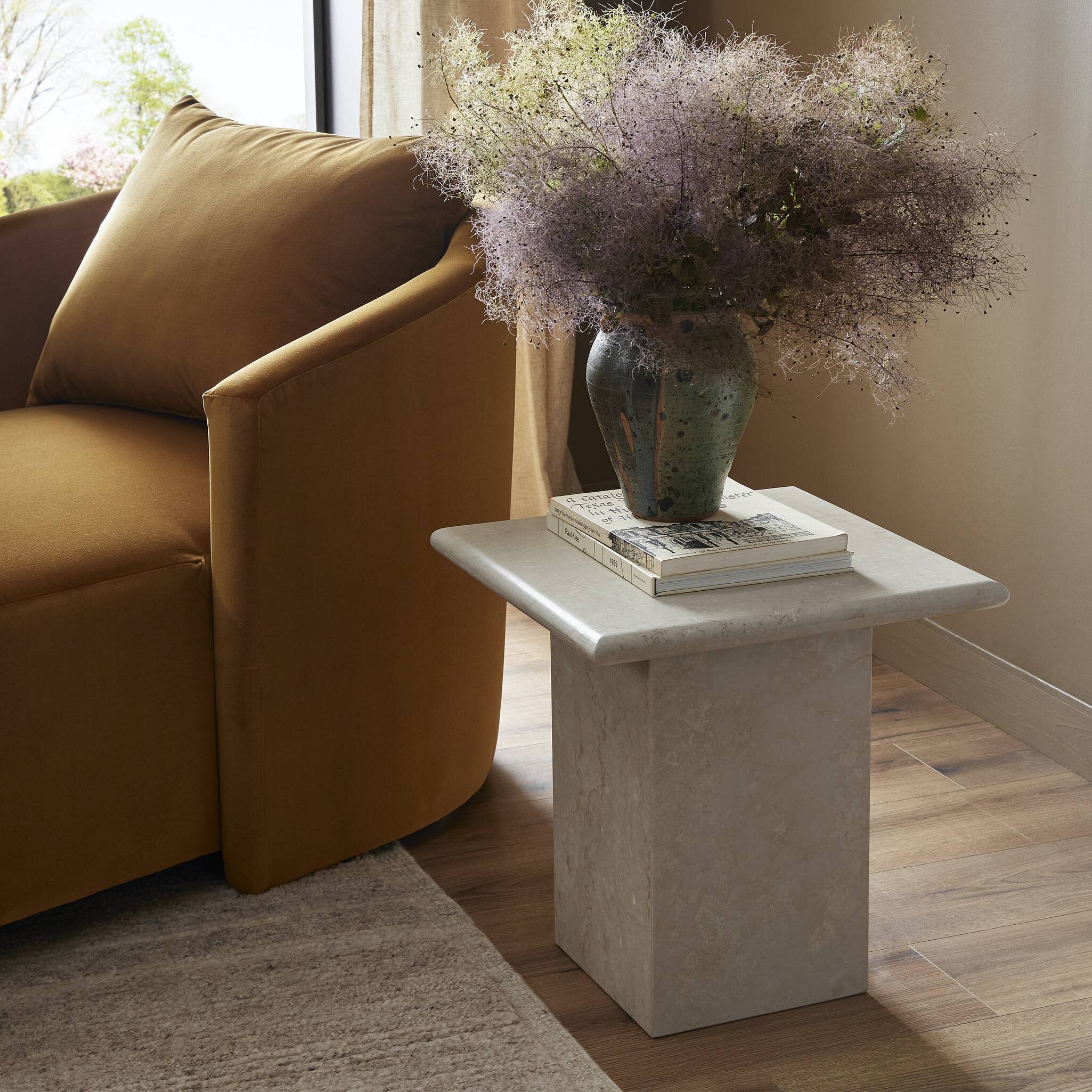 Alfred Marble End Table