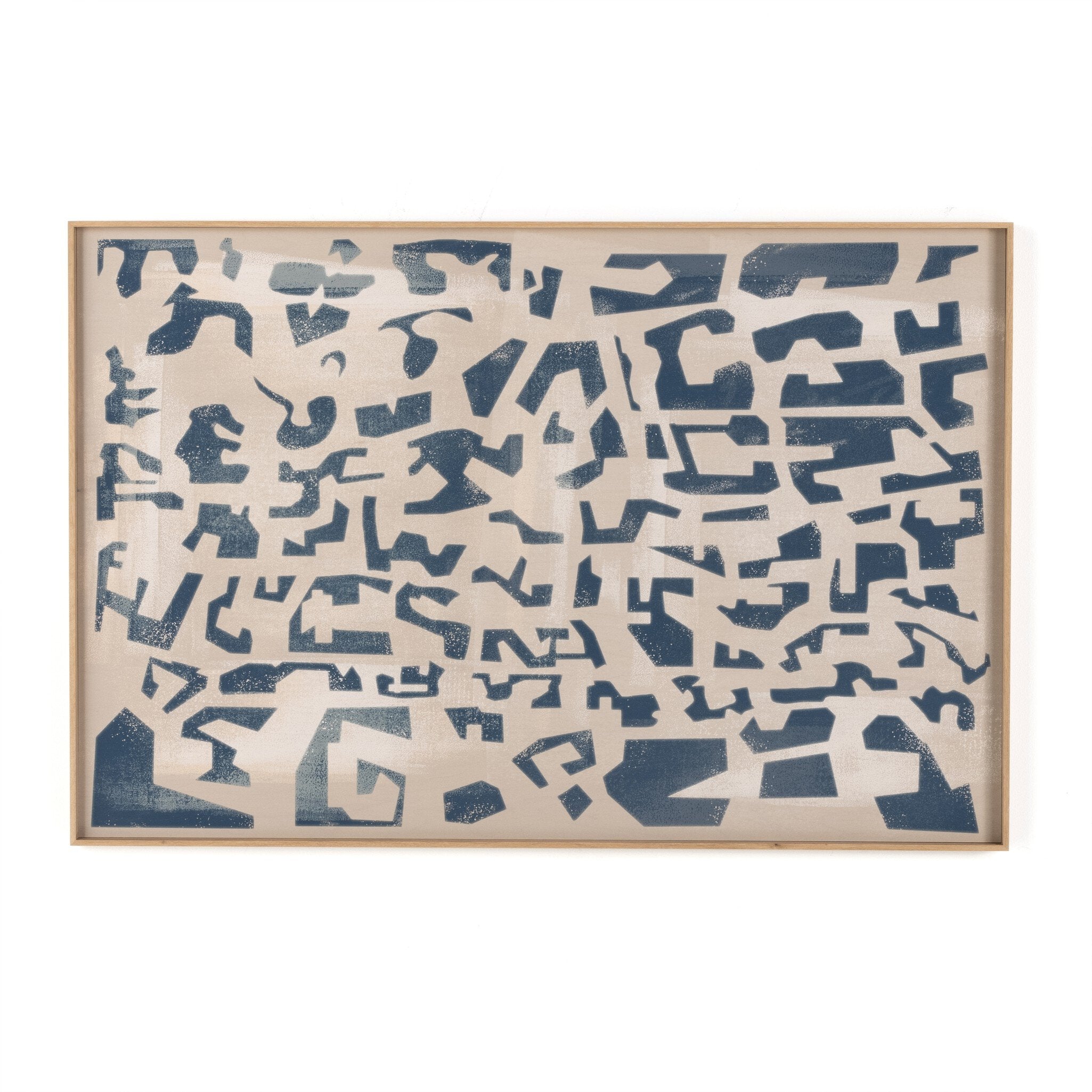 Block I by Coup d'Esprit Wall Art - 36" x 48"