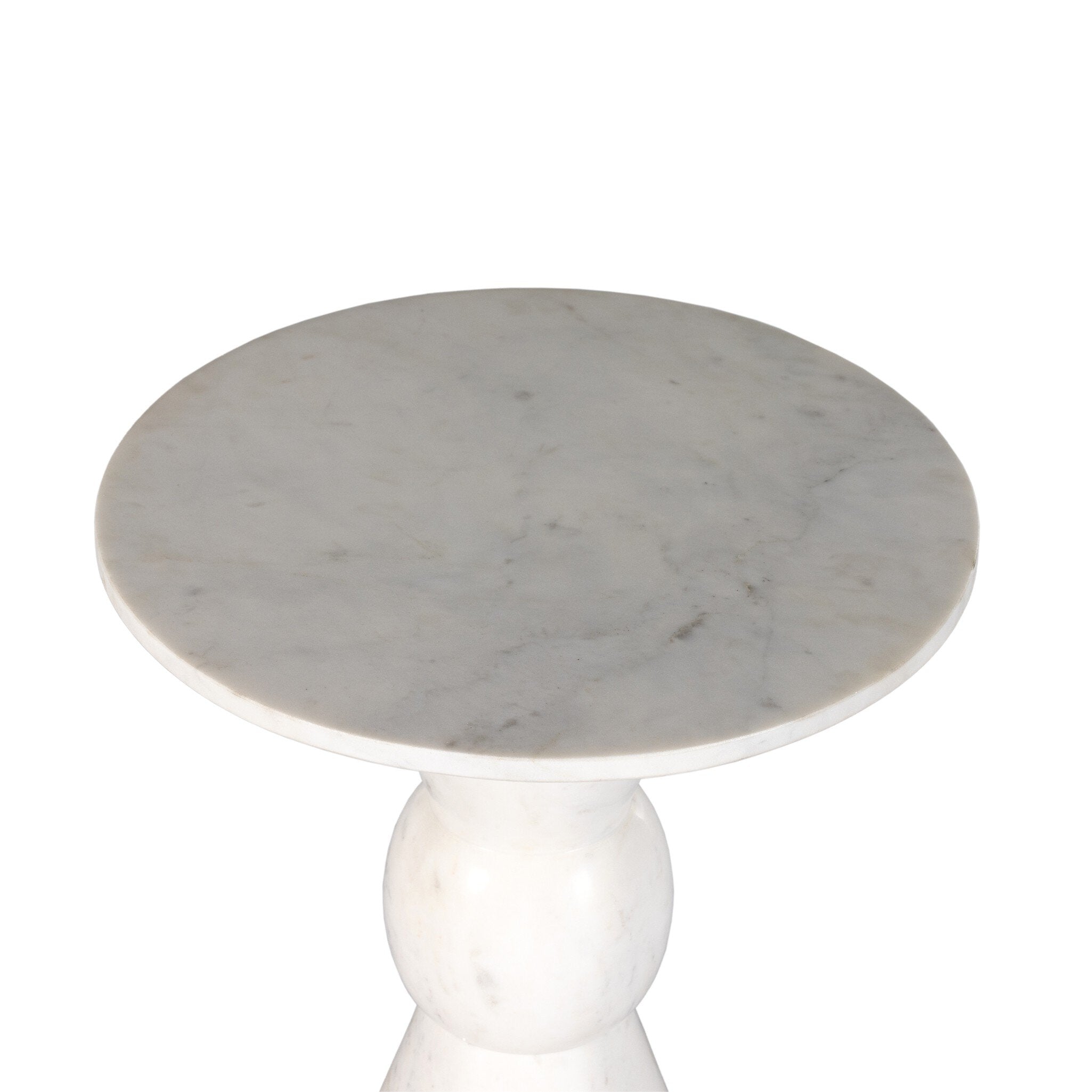 Mount Desert Marble End Table