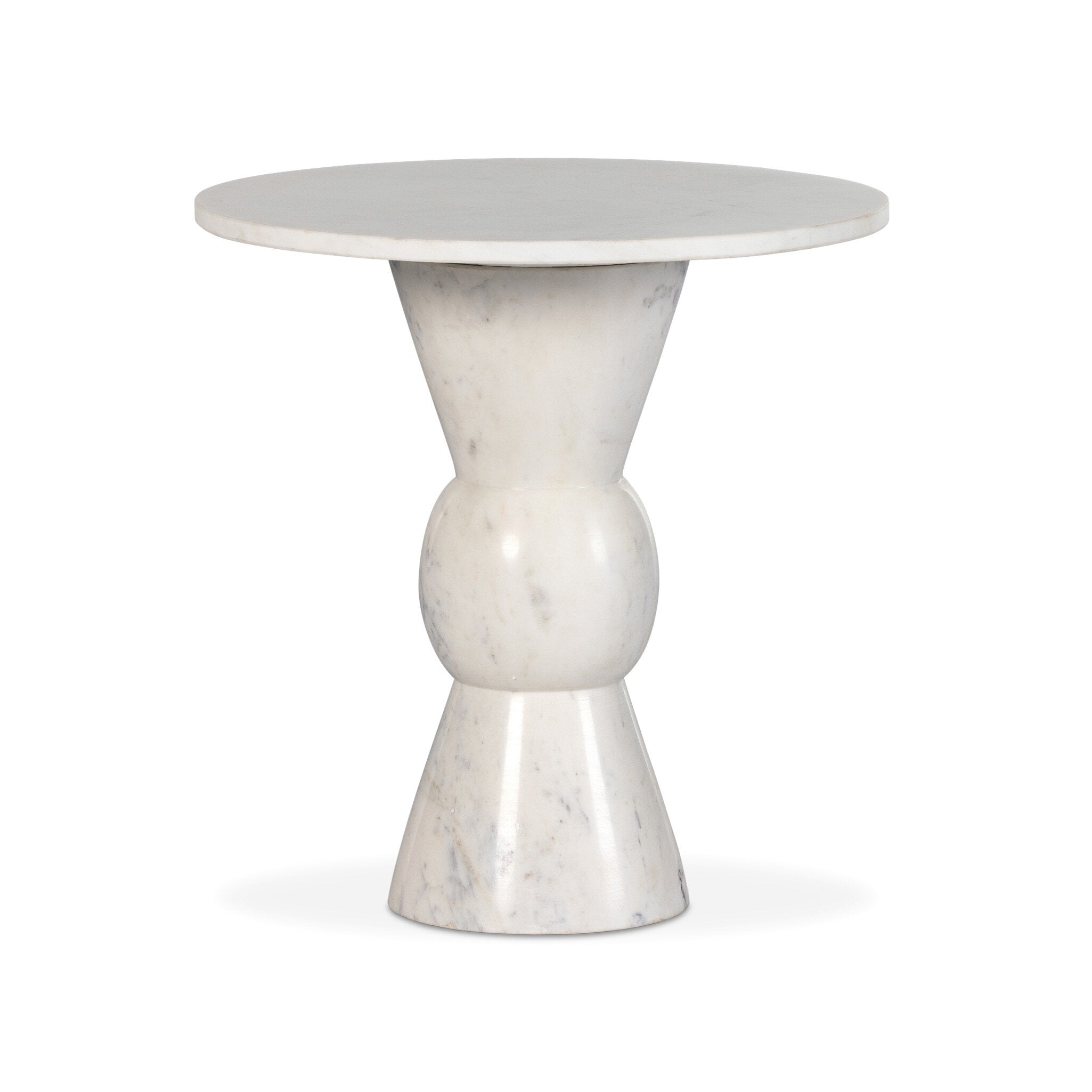 Mount Desert Marble End Table