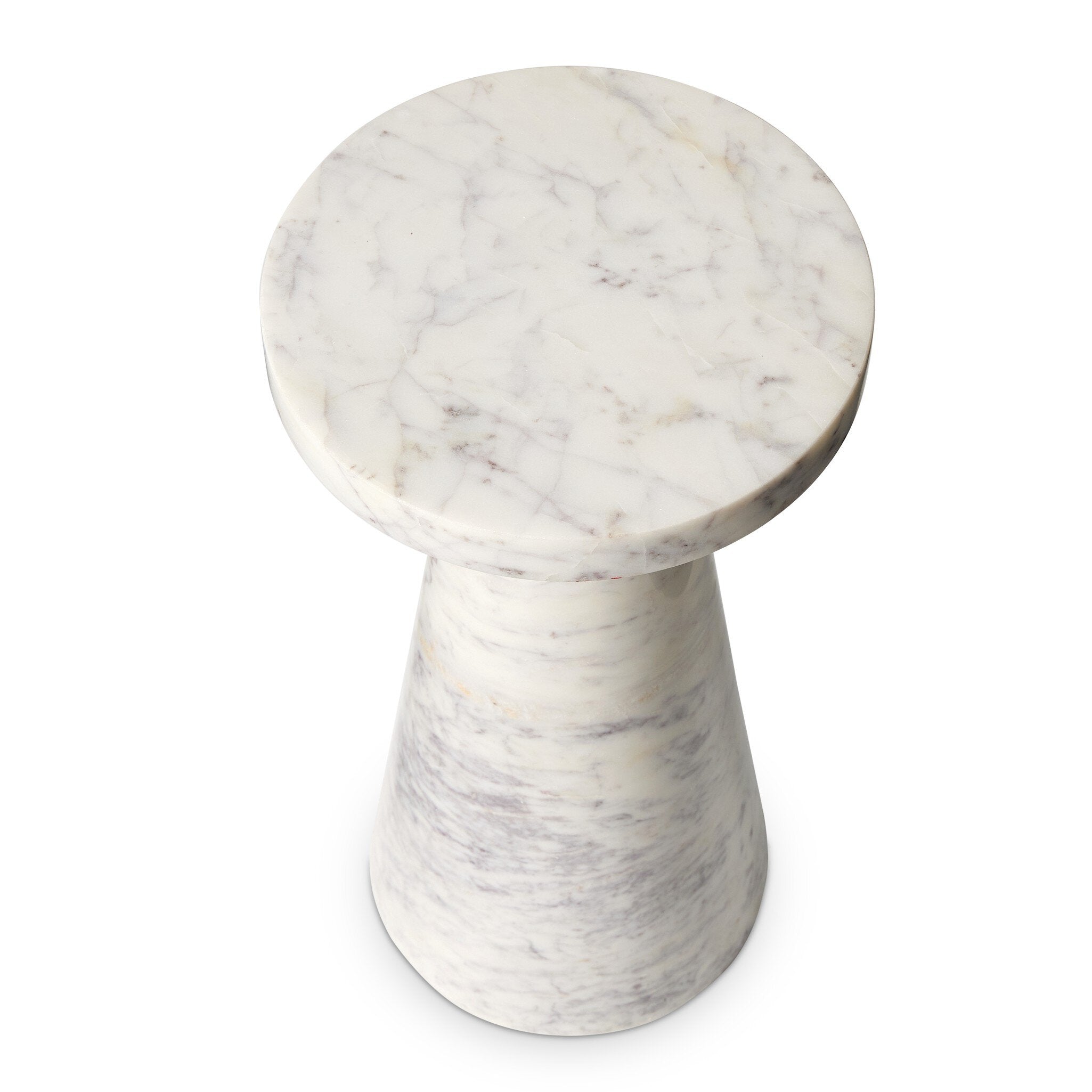 Blanchard Marble Nesting End Table - short