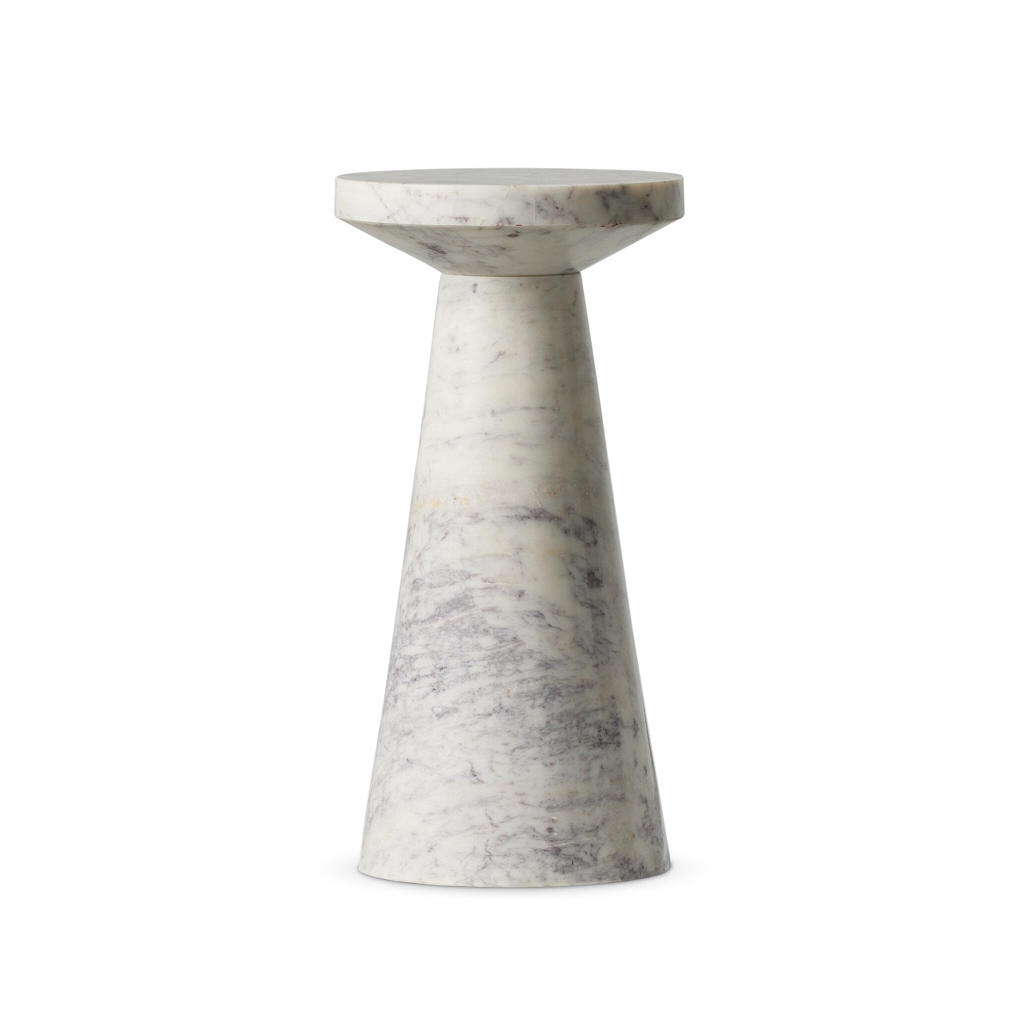 Blanchard Marble Nesting End Table - short