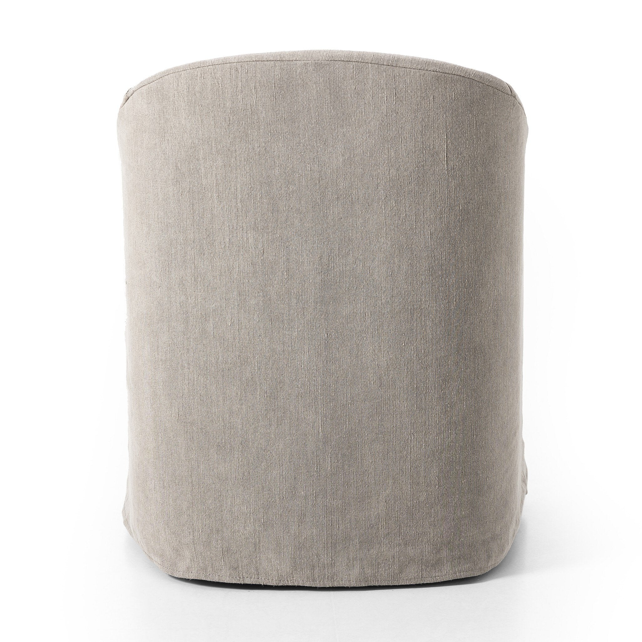 Ashland Dining Chair on Casters - Heather