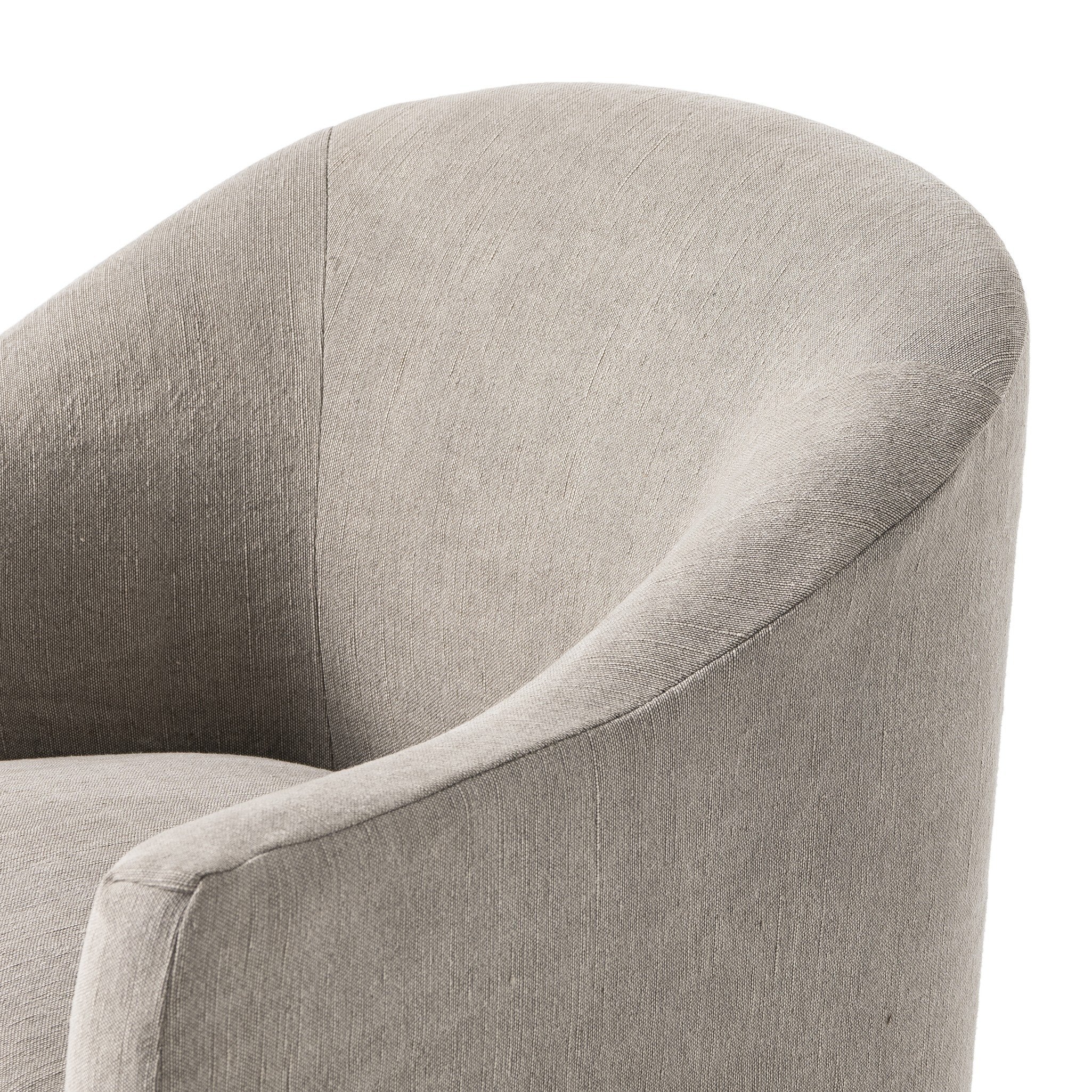 Ashland Dining Chair on Casters - Heather