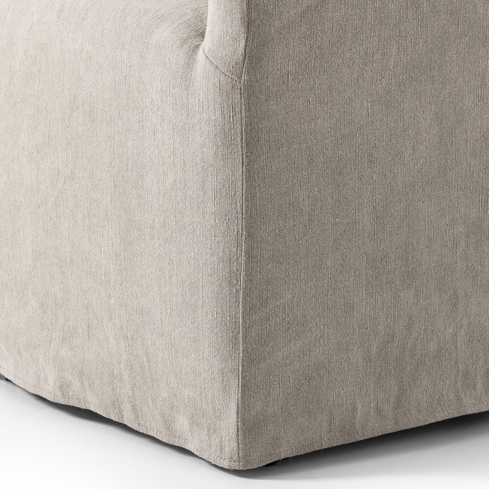 Ashland Dining Chair on Casters - Heather