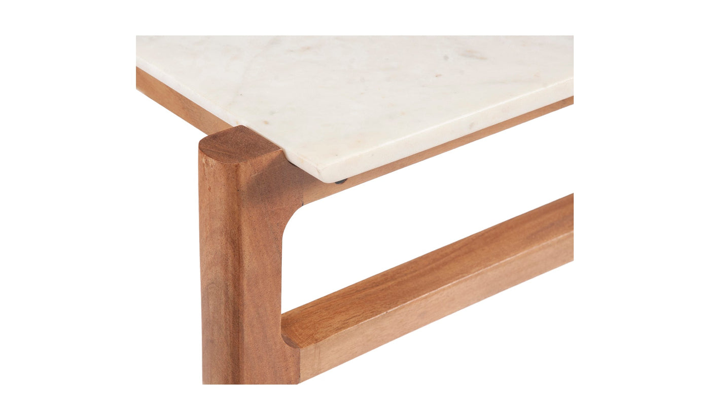 Marble Acacia Desk *Floor Model*