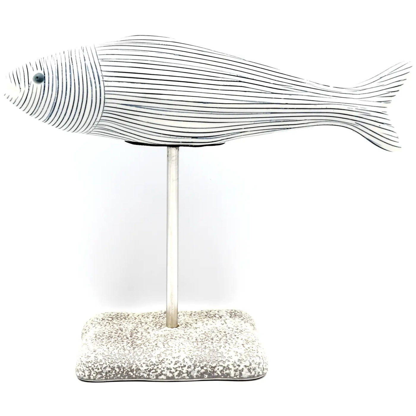 Porcelain Fish Sculpture