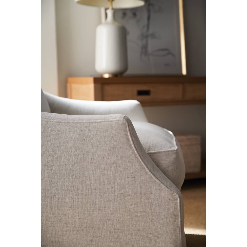 Kimball Swivel Glider Chair - Nomad Snow