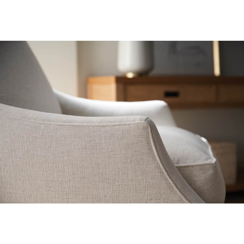 Kimball Swivel Glider Chair - Nomad Snow