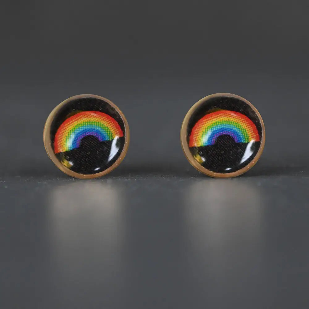 Deco Rainbow Studs