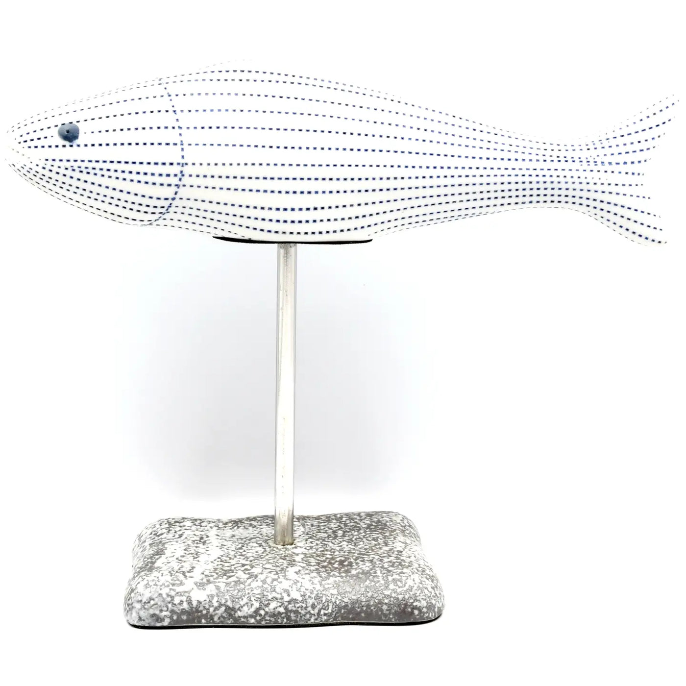 Porcelain Fish Sculpture